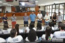 “GRANDE EXPEDIENTE” RECEBEU MUITOS ASSUNTOS NA 6ª REUNIÃO: ALUNOS DO PARLAMENTO JOVEM, SECRETÁRIO DE ESPORTES, SUPERINTENDENTE DO PROCON E ENCHENTES EM DISTRITO