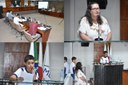 37ª REUNIÃO ORDINÁRIA TEM PARTICIPAÇÃO DE  ALUNOS DO “PROJETO CIDADÃO MIRIM”