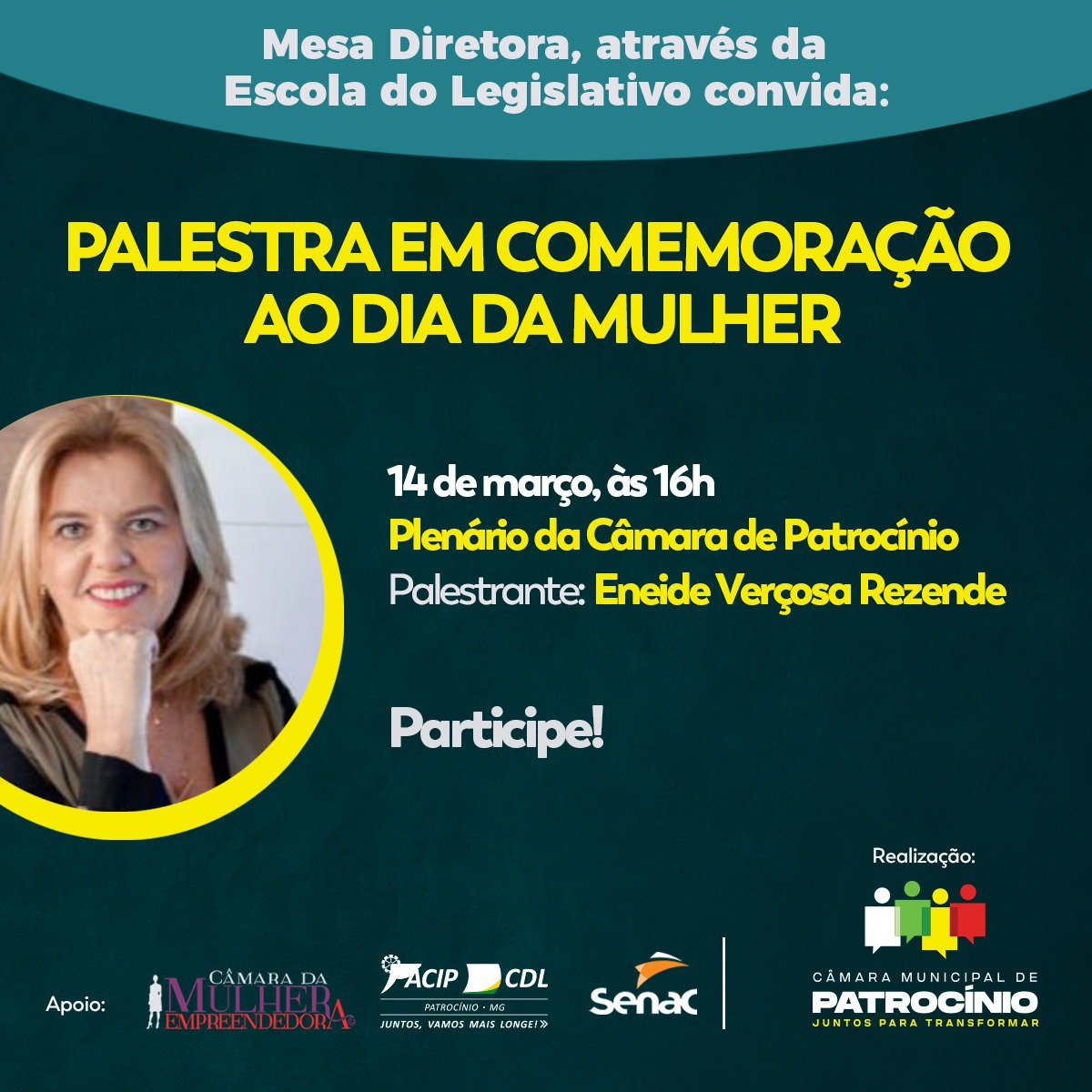 Câmara comemora hoje o “Dia Internacional da Mulher”