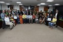 CÂMARA MUNICIPAL HOMENAGEOU SERVIDORES MUNICIPAIS COM O TROFÉU "SERVIDOR NOTA 10"