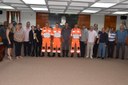 Câmara Municipal presta homenagem aos bombeiros durante a  14ª Reunião Ordinária 