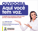 Ouvidoria: um importante canal de comunicação,  participe!