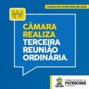 REALIZADA A 3ª REUNIÃO ORDINÁRIA 