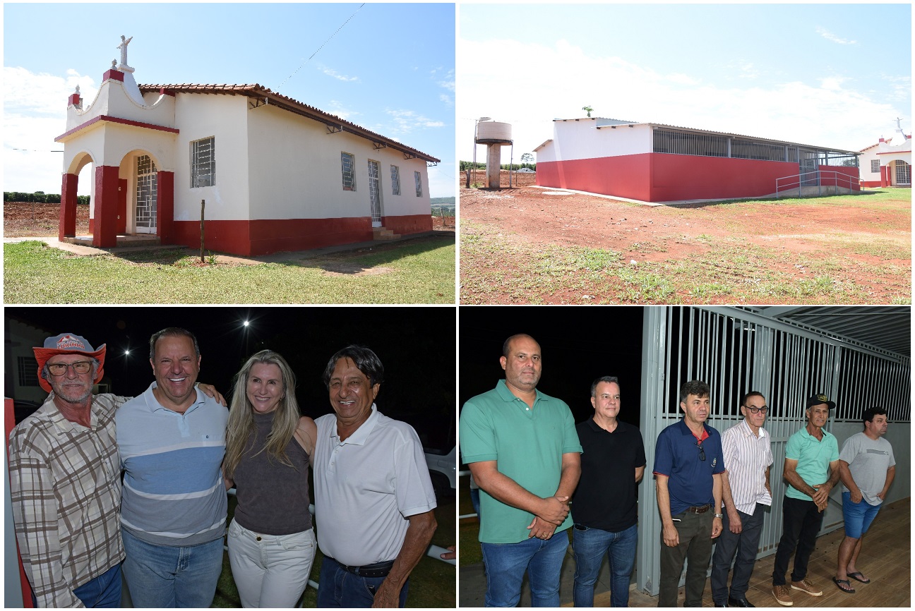 VEREADORES MARCAM PRESENÇA NA INAUGURAÇÃO DO CENTRO COMUNITÁRIO DE SAMAMBAIA